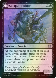 MTG Catapult Fodder // Catapult Captain Foil ** Crimson Vow ** English (NM) - Picture 1 of 2