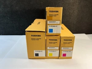 Toshiba T-FC34U-K T-FC34U-C T-FC34U-M T-FC34U-Y E-STUDIO 287 Toner Cartridge set - Picture 1 of 9