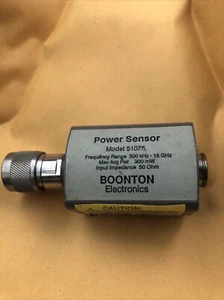 Boonton Electronics Power Sensor 51075 50 Ohm - Picture 1 of 5