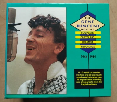 6CD-Box: The Gene Vincent Box Set 1956-1964 (Rock & Roll/Rockabilly) - Bild 1 von 4