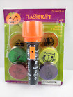 Vintage 2001 Fright Night Halloween Filter Flashlight Agglo w/ 6 Filters