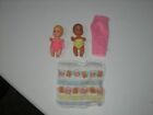 Barbie Doll~ Happy Family Baby Krissy 2.75" Dolls Lot-- 1973 Mattel