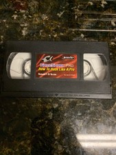 N64 Nintendo 64 Gameshark Pro Cheat Codes Rare VHS Tape Tested Working TAPE ONLY