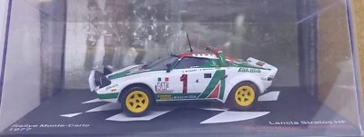 ALTAYA 1/43 scale Lancia Stratos HF #1 S.Munari-S.Malga Monte 1977 con vetrina - Immagine 1 di 4