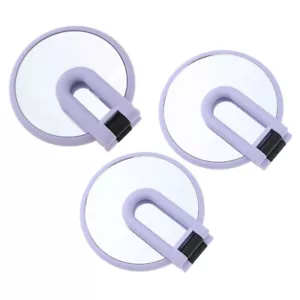 Handheld 2-sided Round Magnified Mirror Standing Hanging Vanity Mirror - Picture 1 of 7