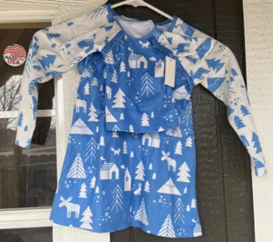 NWT Cat & Jack Toddler Girls Pajama Nightgown Gown Matching Doll Gown 3T (C20) - Picture 1 of 2
