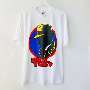 Vintage 80s Movie NWT Dick Tracy T-shirt - Picture 1 of 10