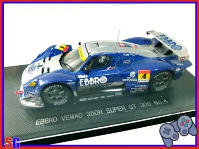 AUTO EBBRO VEMAC 350R SUPER GT 300 #4 2007 1/43 EBBRO COD 903 PRODOTTO NUOVO! - Immagine 1 di 4
