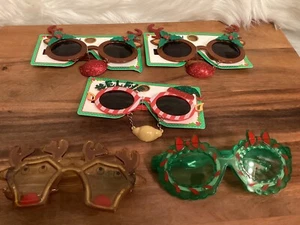 NEW - Holiday Christmas Party Eyewear Family Fun Photo Props PLEASE READ - Imagen 1 de 6