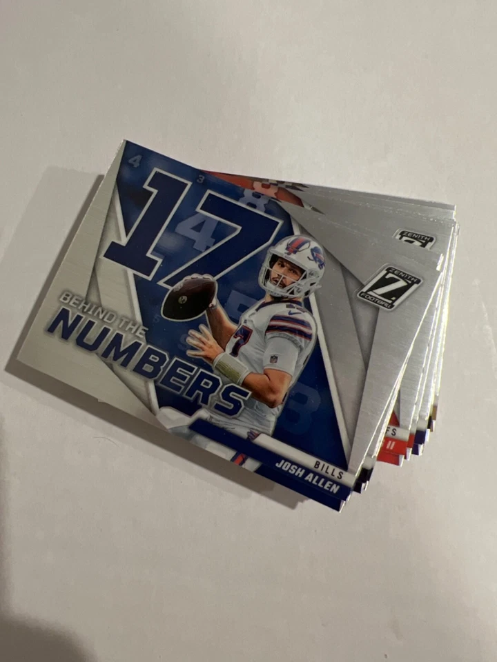 2022 Panini Zenith NFL Football Insert Pick Your Card - PYC  Behind the Numbers - Image 1 of 1