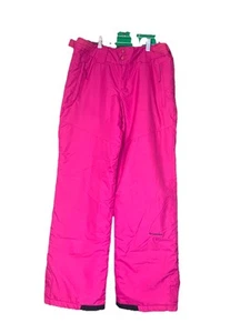 Columbia Omni Shield Ski Snow Pants Pink Youth Size 18/20 Lined Snow Pants Y2K - Picture 1 of 10