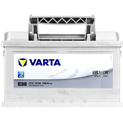 VARTA 5744020753162 SILVER Dynamic E38 Batteria 12V 74Ah 750A LB3 per VW SANTANA - Immagine 1 di 4