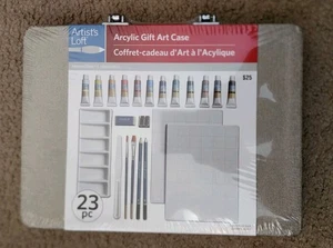 Juego de arte caja acrílica Artist’s Loft 23 piezas maleta nuevo sellado 🎨 - Imagen 1 de 4
