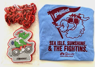 Phillies Phanatic SGA Big Chain 8/5/25 Brand New Never Opened + FREE M T-shirt ! - Image 1 of 4