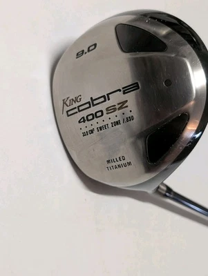 King Cobra 400SZ Driver 9.0° Left-H, Regular Flex Aldila Graphite Shaft,Lamkin G - Image 1 of 4