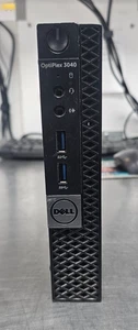 Dell Optiplex 3040 Micro i3-6100t 4GB RAM 128GB SSD w/ Power cord - Picture 1 of 7