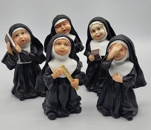 5× Vintage Nonnen Schwesternschaft 5,5" K's Sammlung Figuren - Bild 1 von 23