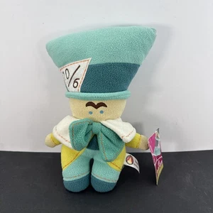 Disney Pook-a-Looz 12" Plush Fleece Toy MAD HATTER Alice in Wonderland NEW - Picture 1 of 8