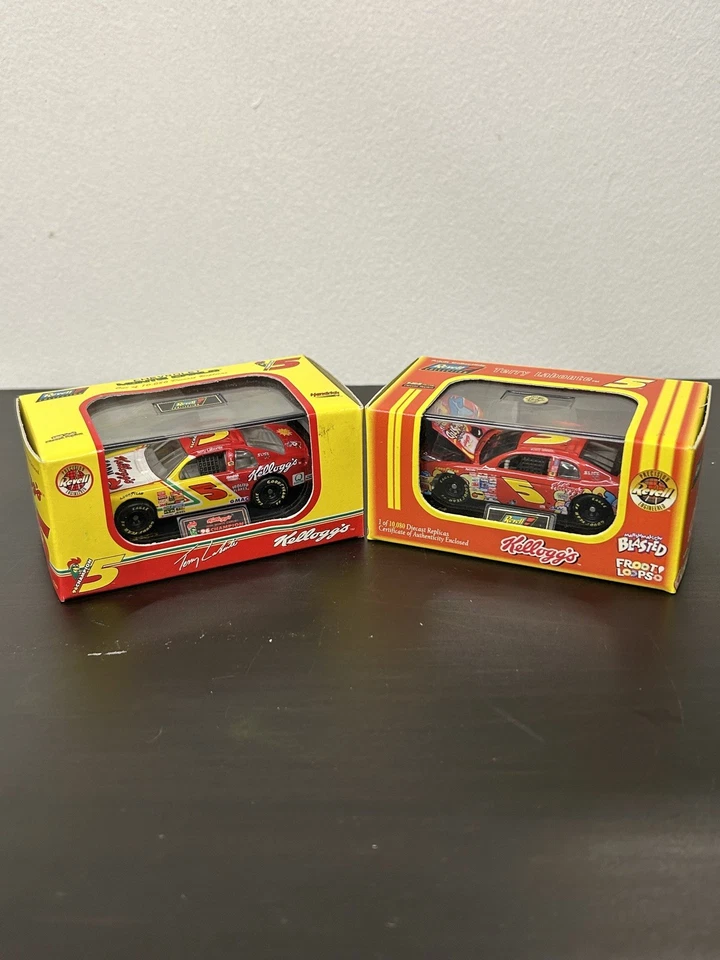 Lot Of 2 1998 & 1996 Terry Labonte #5 Kellogg’s Revell 1:64 NASCAR Diecast NEW - Image 1 of 4