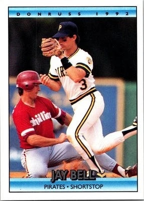 1992 Donruss #100b Jay Bell - Image 1 of 2
