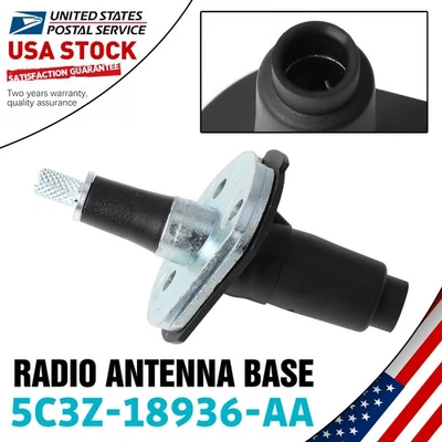 Black Antenna Base OE 5C3Z-18936-AA Fit For 2000-2007 Ford F-250 Super Duty - Image 1 of 4