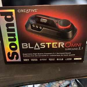 Sound Blaster Omni SB1560 Surround 5.1 USB DAC and Headphone Amp - Picture 1 of 2