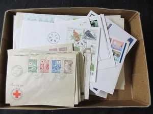 Finnland FDCs 40er bis 2000er Jahre in Box, 99p Start - Bild 1 von 2