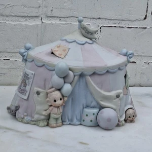 Nur Precious Moments Sammys Zirkuszelt von 1994 nicht mehr produziert. KEINE GLÜHBIRNE ODER KABEL ENTHALTEN - Bild 1 von 7