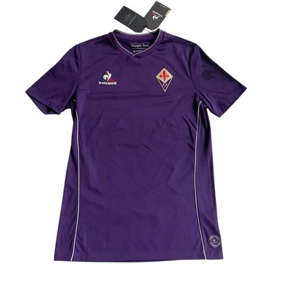 Camiseta deportiva local ACF Fiorentina para hombre talla pequeña Le Coq Sportif 2015-16 nueva con etiquetas Foto 1 de 4
