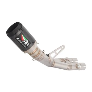 For Yamaha YZF R1 MT-10 2015-2021 Exhaust Tips Muffler Pipe Middle Carbon Fiber - Picture 1 of 9
