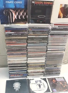 121 Classic Rock CD JOB Lot Springsteen Zeppelin Sting Who Imports! 80s 90s - Picture 1 of 22