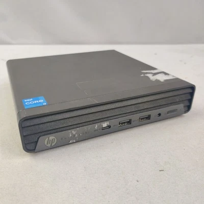 PARTS HP Elite Mini 600 G9 i3-12100T 16GB DDR5 256GB NVMe W10P BIOS LOCK *READ* - Image 1 of 4
