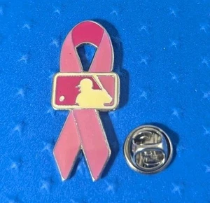 MLB Pink Mother's Day Ribbon Pin - Picture 1 of 3