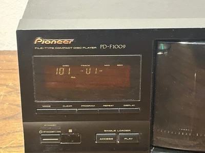 Pioneer PD-F1009 301-Disc CD Player Changer AS-IS FOR PARTS - Image 1 of 4