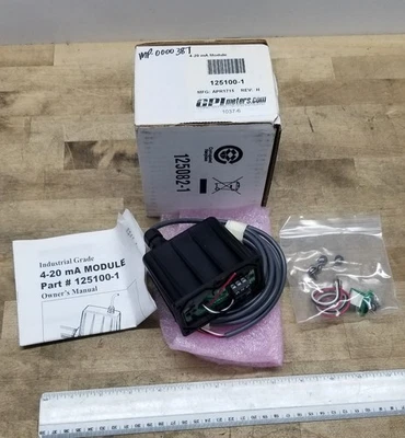 Módulo transmisor GPI Meters 125100-1 4-20mA REV: H (NUEVO) Foto 1 de 4
