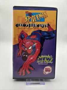 SPIDER-MAN THE VENOM SAGA VHS ANIMATED VIDEO 1996 MARVEL CLAMSHELL CASE - Picture 1 of 7