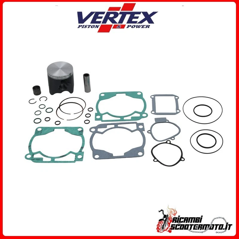 KIT PISTONE + GABBIA + GUARNIZIONI VERTEX 71,94 KTM 300 EXC / SIXDAYS / TPI 2009 Foto 1 de 1