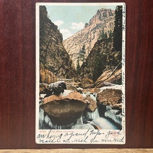 Antique Vintage Postcard Undivided Back 1908 Toltex Gorge Colorado - Picture 1 of 2