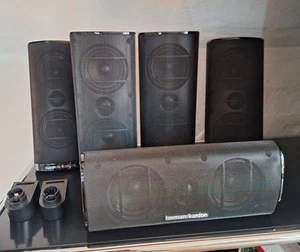 Harman/Kardon HKTS11BQ 5.1 Lautsprecher Set + HKTS200SUB Aktiv Subwoofer - Bild 1 von 4