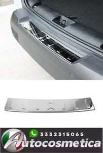 Protezione paraurti Battivaligia acciaio cromo lucido per Jeep Renegade 2014+ - Imagen 1 de 8