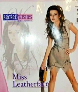 Miss Leatherface Secret Wishes Adult Women’s Small (2-6) Costume - Picture 1 of 1