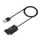USB Charger Charging Cable 100cm Black for Scosche Rhythm+ Heart Rate Monitor c