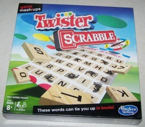Hasbro Gaming Mashups Juego E8834 TWISTER SCRABBLE 2-4 Jugadores Edades 8+ NUEVO SELLADO - Imagen 1 de 5