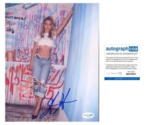 Hassie Harrison "Yellowstone" AUTOGRAPH Signed 'Tacoma FD' 8x10 Photo ACOA - Picture 1 of 3