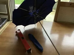 Vintage Binatone Micro Telescopic Folding Umbrella + Original Box - Picture 1 of 6
