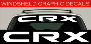 New Honda CRX Decal sticker windshield banner - Picture 1 of 1
