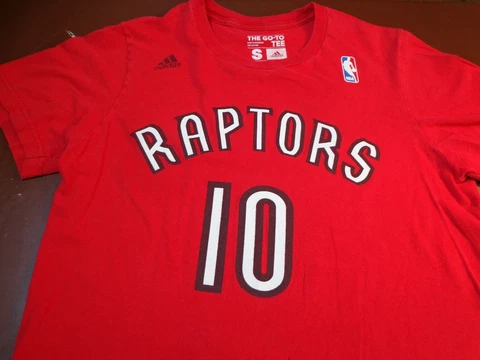 Adidas Toronto Raptors NBA Damar DeRozan T Shirt Red  Small  FLAWS    F47 Cover