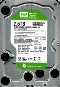 Western Digital WD25EZRX-00MMMB0 2.5TB DCM: HARCHV2AAB - Picture 1 of 1