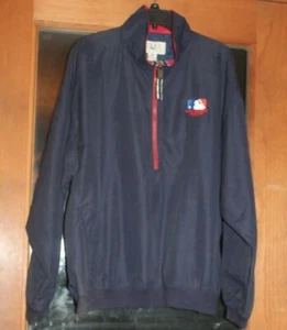 Major League Baseball Productions MLB 1998 Windbreaker Jacket - Navy - Size XL - Picture 1 of 3