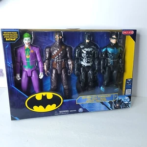 DC Comics Gotham City Guardians Batman 4 pack 12" Action Figure Joker Nightwing - Picture 1 of 8